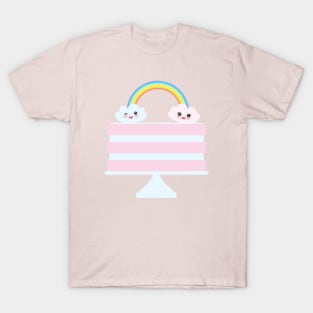 Sweet strawberry pink cake T-Shirt